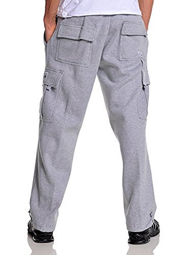 pro club men's heavyweight fleece cargo pants