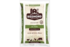 ERNST GRAIN'S Redmond Trace Mineral Salt with Garlic, 50 lbs