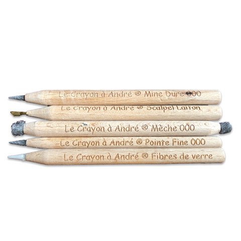 Le Crayon a Andre - Coin Cleaning 5 Pencil Set