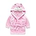 JIANLANPTT Kids Little Boys Girls Hooded Pajamas Cartoon Animal Bath Robes