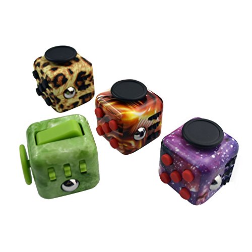 Lbkr Tech Balai Fidget Cube Toy Camo Anxiety Attention Stress Relief For Children And Adults Jade Green Pricepulse