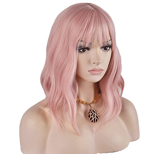 1 BERON+Inches+Synthetic+Wig+Pink