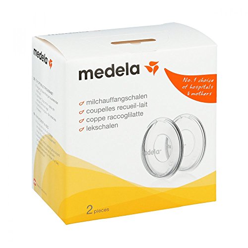 Medela Silicone Breast Milk Collection Shells, Made Without BPA, Soft and Flexible Design, Pack of 2