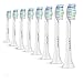 Laffino Sonicare Replacement Toothbrush Heads for Philips Sonicare DiamondClean, Healthywhite,HealthyWhite+,FlexCare+,FlexCare Platinum，Sonicare for Kids,PowerUp,EasyClean,3 Series Gum Health(8 Pack)