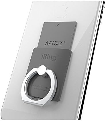 AAUXX iRing Link Premium - Anthracite - Phone support ring - Fall arrest support ring for mobile phone - Compatible with induction charging