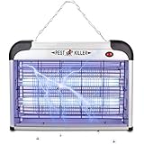 Micnaron Electric Bug Zapper/Pest Repeller Control-Strongest Indoor 2800 V 6000ft² UV Lamp Flying Fly Insect Killer Mosquitoes Flies Killer Repellent Traps Eliminator Catcher lure Zap kills Mosquito