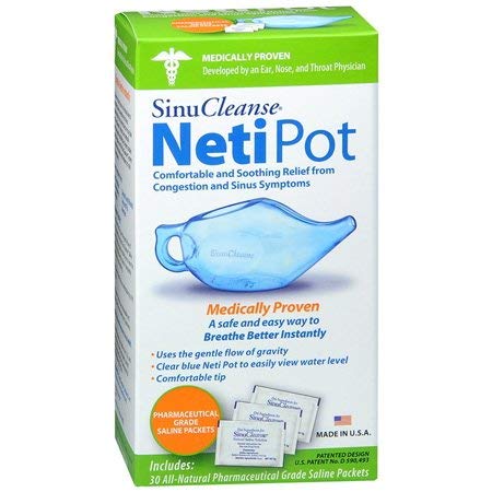 Plastic Neti Pot for Nasal Irrigation by SinuCleanse - //coolthings.us