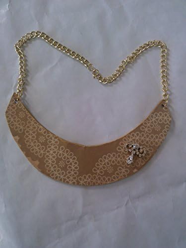 Half moon brown loop chest plate