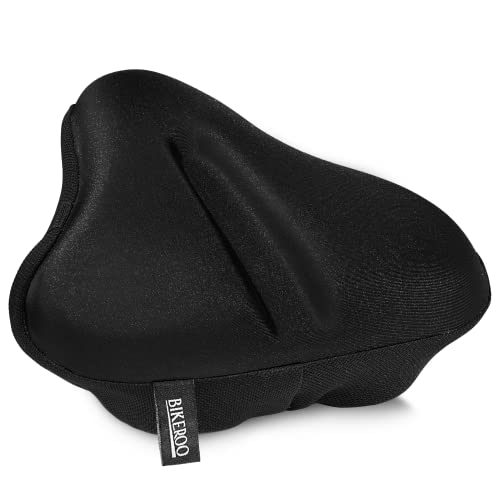 Bikeroo Bike Seat Cushion Padded Gel Bike Seat Cover, Compatible
