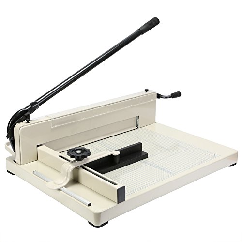 Superland 17 Inch A3 Paper Cutter Capacity 80g 400 Sheet Capacity Industrial Paper Cutter Commercial Metal-Base A3 Trimmer (858-A3 Manual ) - Thumbnail 6