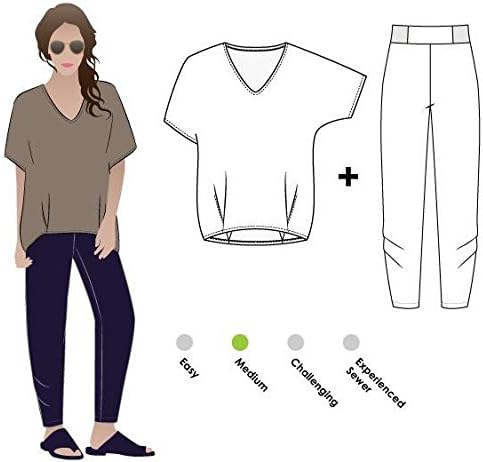Style Arc Sewing Pattern - Daphne Duo Outfit (Sizes 18-30)