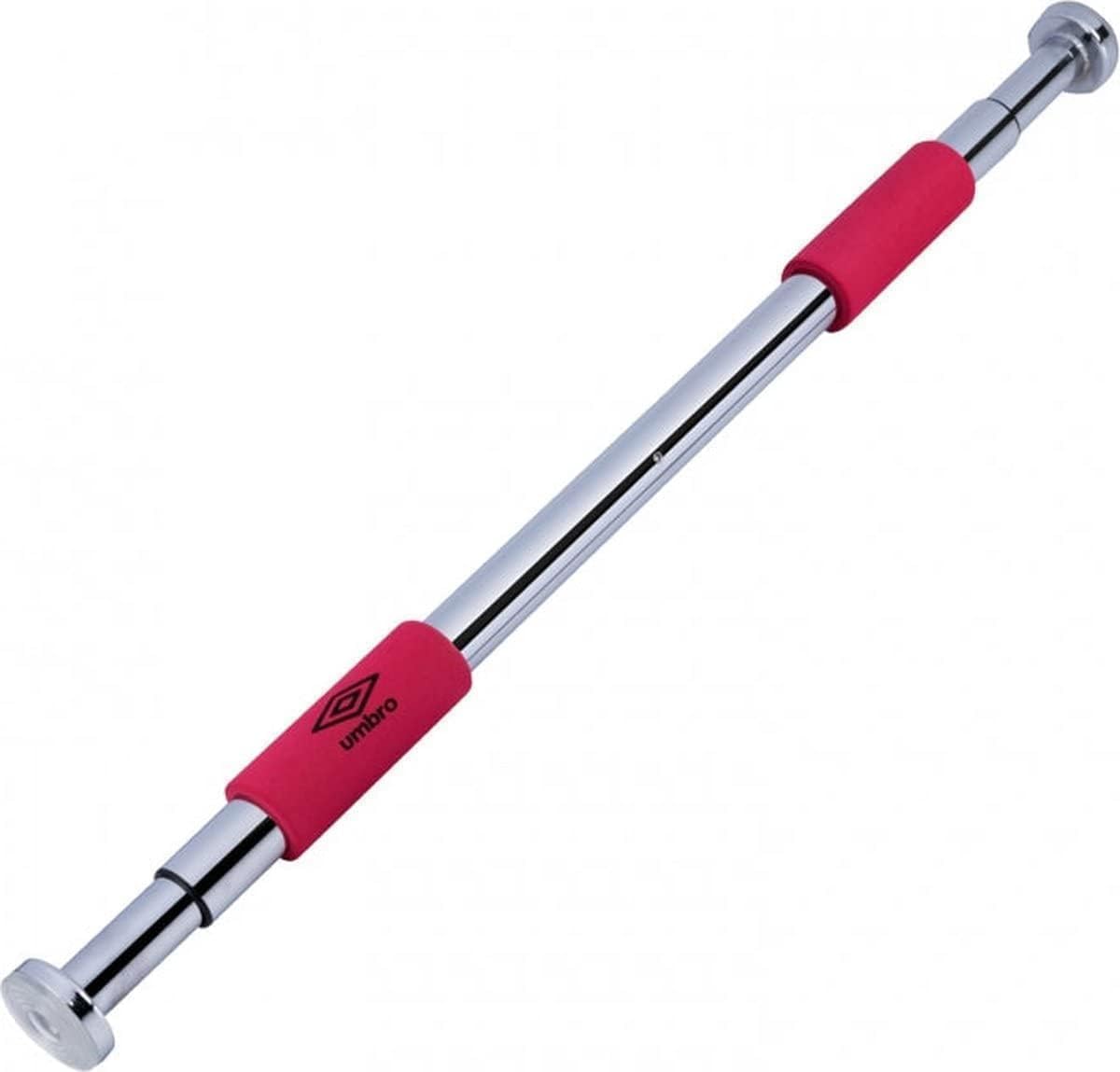 Umbro Pull-up bar, max. 100 kg, adjustable 62 to 100 cm, wall and door frame mounting 62-85 cm, foam handles