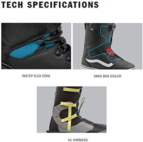 Amazon バンズ Vans スノーボード ブーツ Aura Og Burgundy Gum 18 19 19 バンズ スノーボード ブーツ ボアシステム Boa 28 5cm バンズ ブーツ