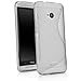 HTC One (M7 2013) Case, BoxWave [DuoSuit] Ultra Durable TPU Case w/ Shock Absorbing Corners for HTC One (M7 2013) - Frosted Clear