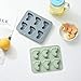 MoldFun 2 Pack Cute Baby Foot Silicone Molds for Baby Shower Party Footprint Chocolate Candy Gummy Jello Jelly Bakeware Baking Muffin Cupcake Cake Soap Lotion Bar Crayon Melt Pastry Ice Cube Tray