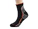 Men's Athletic Hiking Socks-6Pack Short Running Camping Cushion Quarter Socks-Low Ankle Cut