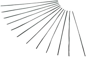 Lot De 12 Lames De Scie à Chantourner Avec Dents En Spirale Pour Bois, Métal, Plastique, Sciage, Sculpture (#8