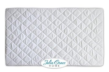 organic mini crib mattress pad