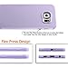 Technext020 Galaxy S6 Lavender Case - Slim Fit Silicone Protective Back Cover