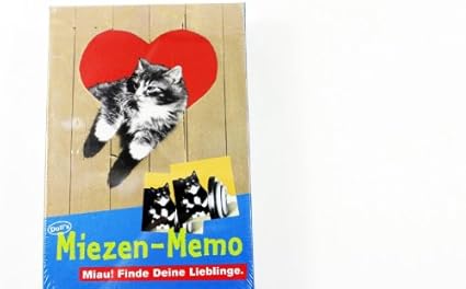 Inkognito Gesellschaftsspiel Miezen Memo