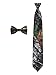 Mossy Oak Camouflage Vest For Men w/ Long Tie & Bow Tie