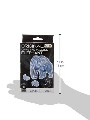 Original 3D Crystal Puzzle - Elephant