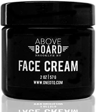 Above Board Anti-Aging Cream For Men; Natural and Organic Anti Wrinkle Night Face Cream; 2 Ounce; Unscented Men's Facial Care