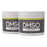 2 Jar special of 4oz DMSO Gel BPA FREE 99.995% Non Diluted, Low Odor Pharma Grade DMSO Dimethyl Sulfoxide
