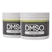 2 Jar special of 4oz DMSO Gel BPA FREE 99.995% Non Diluted, Low Odor Pharma Grade DMSO Dimethyl Sulfoxide