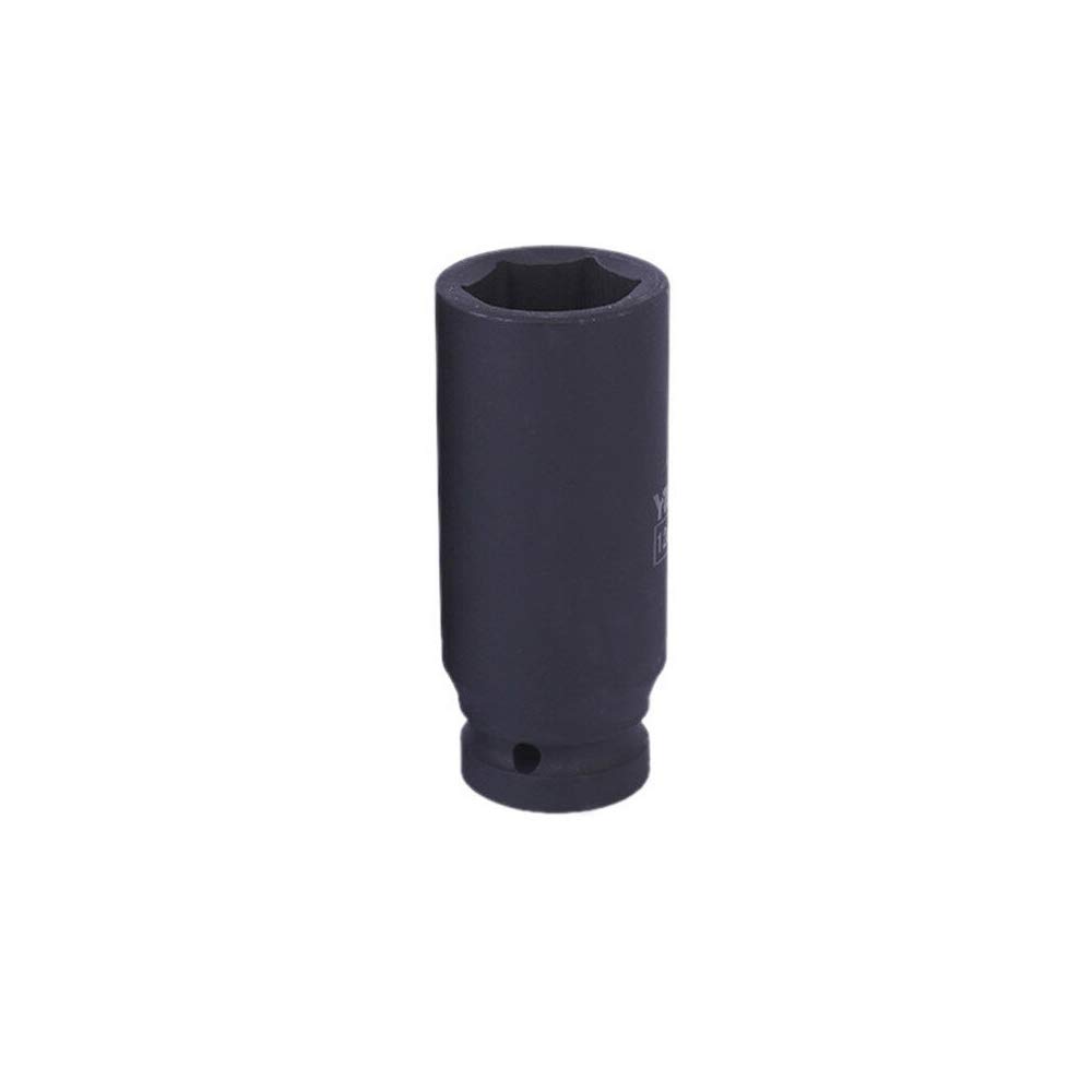 Drive Impact Socket 1/2" 23mm Deep Impact Socket 6-Point Hex Metric Wrench Socket Hand Tools for Industrial Automotive Garage Repair (Pack of 1)