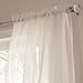 Arm and Hammer 13297056X036IVY Curtain Fresh Odor-Neutralizing 56-Inch by 36-Inch Tiers Set, Ivory
