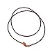 DragonWeave Antique Copper 1.8mm Fine Brown Leather Cord Necklace