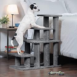 Furhaven Steady Paws Multi-Step Pet Stairs for High