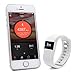 BlueWeigh Rainbow Fitness Activity Tracker with Sleep Monitor, White
