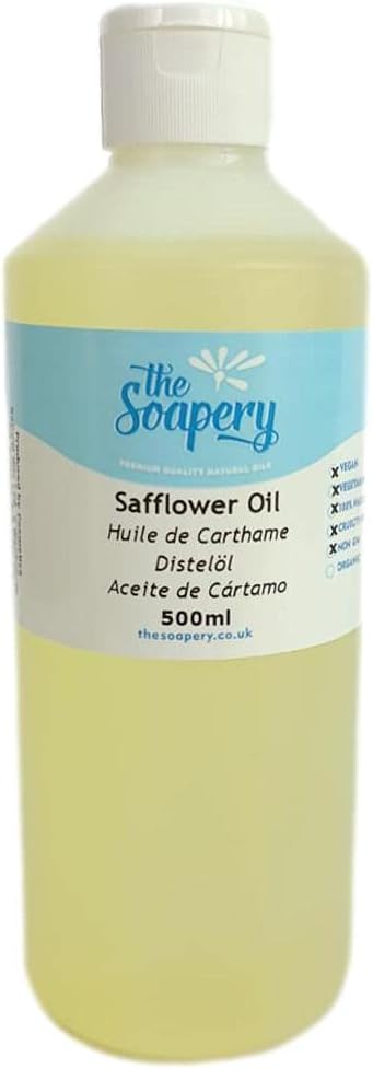 The Soapery Safflower Oil 500ml - 100% Pure Refined Carrier Oil