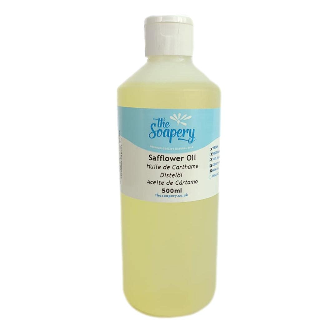 Safflower Oil 500ml - Refined 100% Pure Carrier Oil