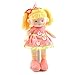 Linzy Miranda Rag Doll with Flower Dress, Peach 16