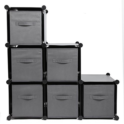 Finnhomy Foldable Storage Cube Fabric Basket Bins Cloth Folding