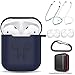 AMASING AirPods Case 7 in 1 Airpods Accessories Kits Protective Silicone Cover for Airpod(Front led Not Visible) with Ear Hook Grips/Airpods Staps/Clips/Skin/Tips/Grips (airpodscase1blue)thumb 1