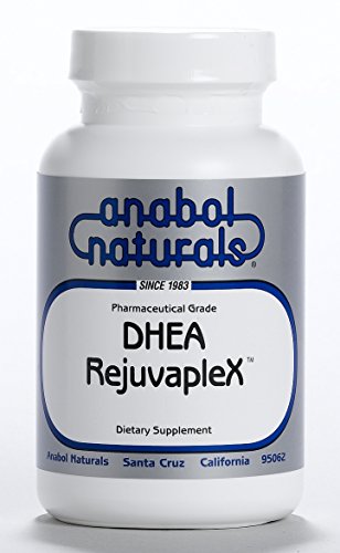 Anabol Naturals DHEA-RejuvapleX 60 Peppermint Sublingual Tablets: 25mg DHEA, 175mg L-Glutamine, 50mcg Sublingual B12 Anabol Naturals DHEA-RejuvapleX 60 Peppermint Sublingual Tablets: 25mg DHEA, 175mg L-Glutamine, 50mcg Sublingual B12