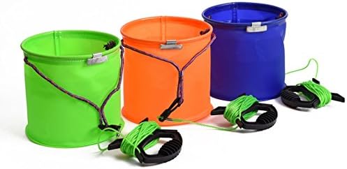 RGRGH EVA Folding Portable Fishing Bucket Water Pot Bucket