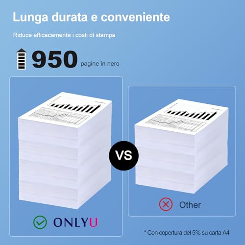 ONLYU 142A W1420A Toner with Chip Compatible for HP Laserjet M140w Toner for HP 142A W1420A 142X W1420X Toner Cartridges for Laserjet Pro M110w M110 M139 M139w M140w M140 (1 Black)
