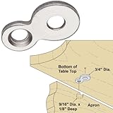 Platte River 866826, Hardware, Table, Assembly Hardware, Desktop Fasteners, Package Of 10