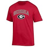Elite Fan Shop Georgia Bulldogs T Shirt Varsity Red Team - M - Red Black