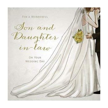 Amazon.com Hallmark Son and Daughter in Law Wedding Card