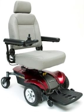 Pride Jazzy Select Elite Motorized Wheelchair W/Captain Seat and Batteries