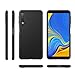 EasyAcc Case for Samsung Galaxy A7 2018, Black TPU Phone Case Matte Finish Slim Profile Back Cover Compatible with Samsung Galaxy A7 2018