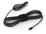 Pwr+ 5.5 Ft Extra Long 2.1A Fast Cell-Phone Car-Charger for LG-G2-G3-G4-G Flex, V10, Volt, K7, Optimus F3 F6 L9 L70 L90, G Pro, Tribute, Nexus 5, Leon, Stylo, Vista, Cosmos 3, Risio, Revolution TracFone Smartphone Power-Cord