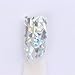 BORN PRETTY Laser Nail Sequins Holographic Gold Silver Glitter Paillette Nail Art Flakes Silver