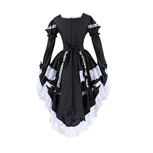 Tres-Chic-Mailanda-Cosplay-Costume-Vestito-da-Lolita-Dress-Maid-Donna-con-Arco-Anime-Gotico-Abito-con-Arco-per-Halloween-Carnival